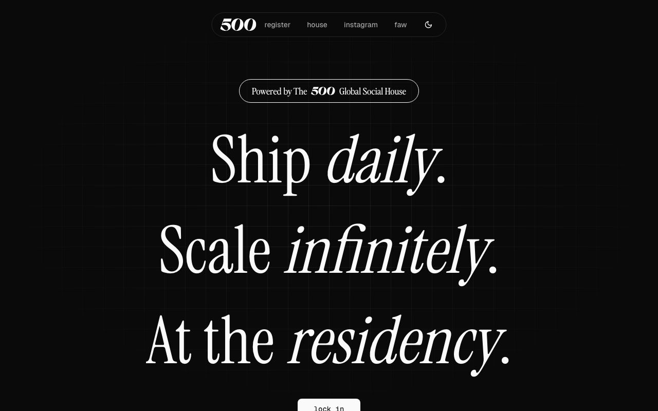 Malaysian.AI Residency website preview