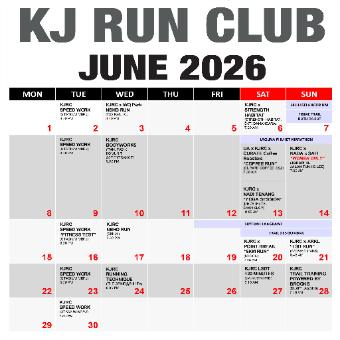 KJ Run Club Instagram post 1