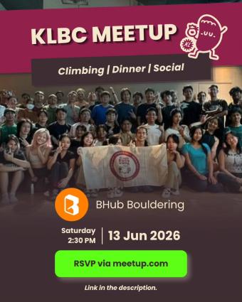 KL Boulder Club Instagram post 1