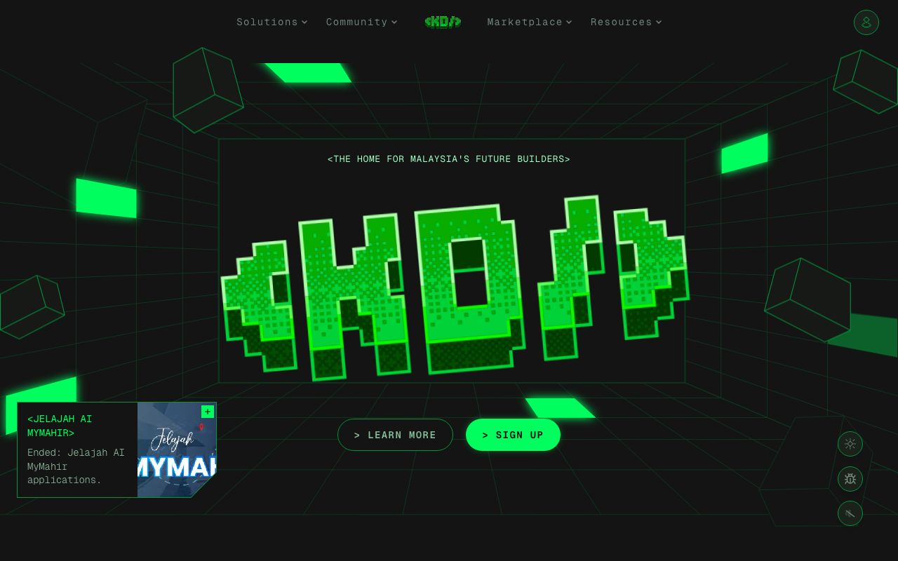 Kracked Devs website preview